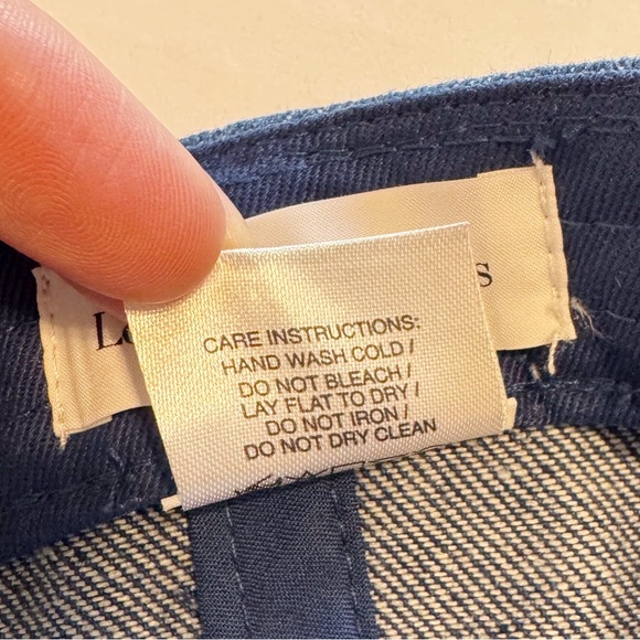 Lovers & Friends “Not Doing Sh*t Today” Denim Hat - Picture 8 of 8